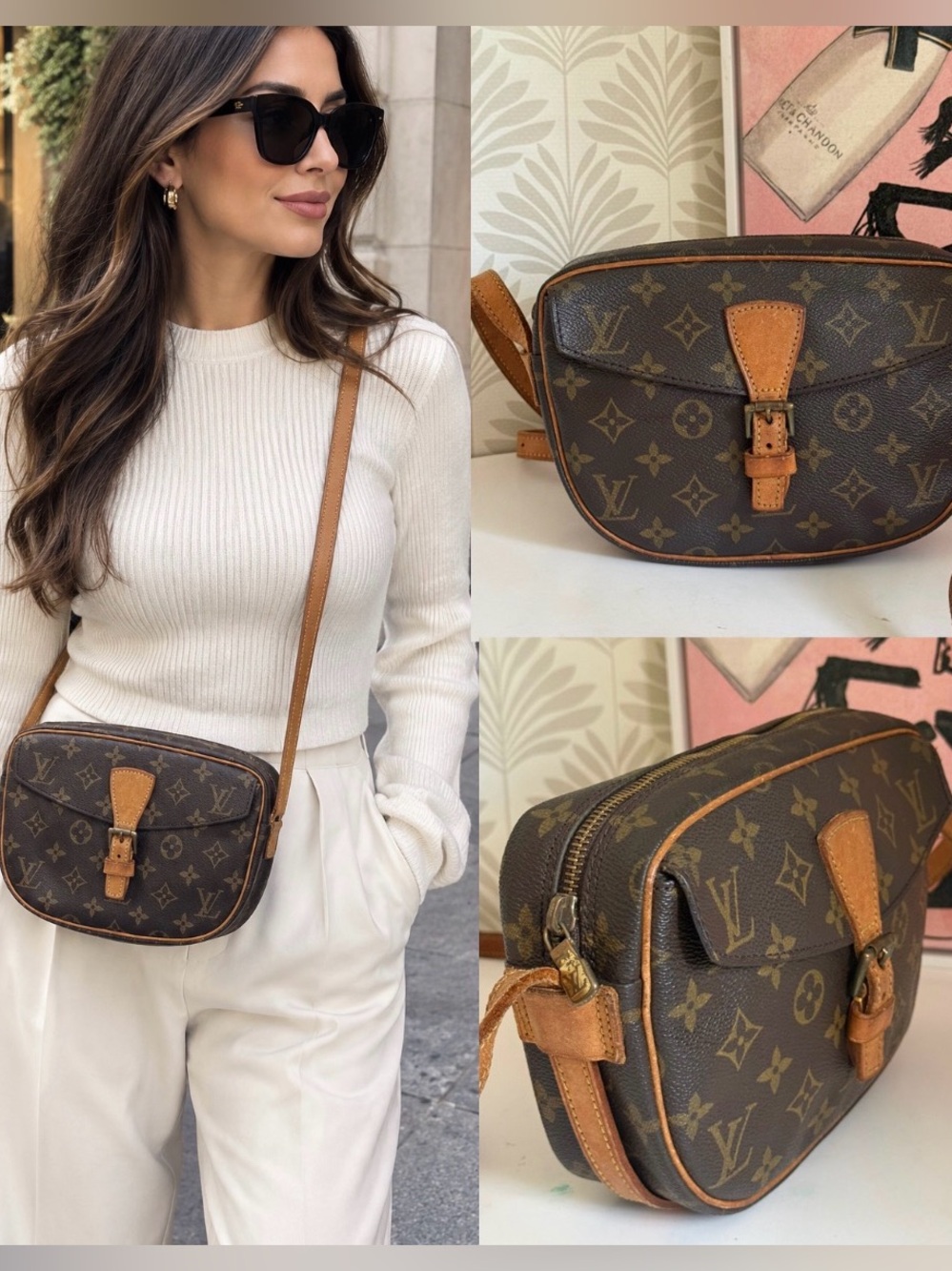 Louis Vuitton Monogram Jeune
Fille PM Crossbody Vintage 1990 🌟